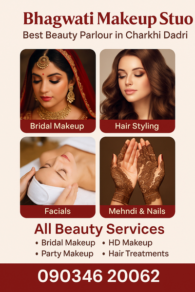Cover photo of Bhagwati Makeup Studio | Best Bridal Makeup & Beauty Parlour in Charkhi Dadri